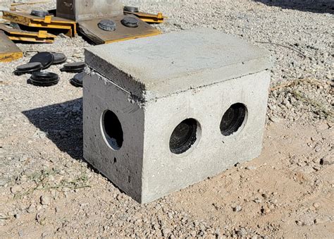 concrete distribution boxes|septic tank distribution box.